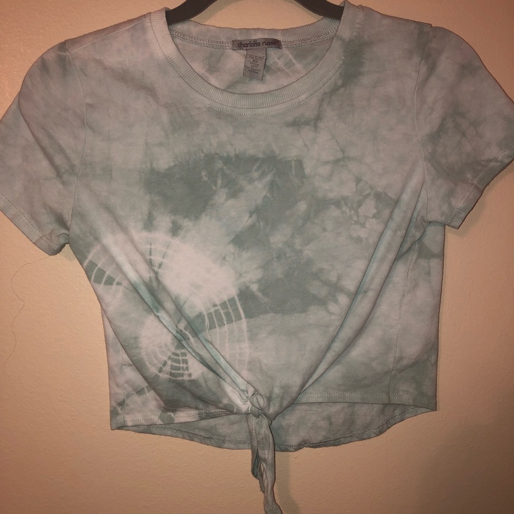 Tie dye crop top